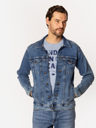 Kurtka jeansowa męska Lee Cooper Mauro-1223 M Niebieska (5905991725282)
