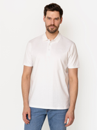 Koszulka polo męska Lee Cooper Alan-7124 S Biąla (5905991724247)
