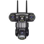 Уличная поворотная Wi-Fi IP камера видеонаблюдения EVKVO SC28 V380 Pro | 3 Линзы | 16MP