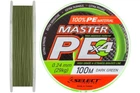 Шнур Select Master PE 100м/ 0.24мм (темно-зеленый) (3200202009)