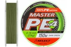 Шнур Select Master PE 150м/ 0.18мм (темно-зеленый) (3200201016)