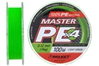 Шнур Select Master PE 100м/ 0.12мм 15кг (салатовий) (3200202013)