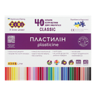 Пластилін ZiBi Classic 40 кольорів 800 г KIDS Line ZB.6242 (6 шт)