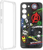 Etui Samsung Marvel Back Plate do Samsung Galaxy S23 Black (GP-TOS911HIDBW)