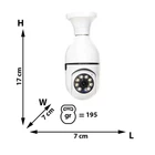 Наружна Wi-Fi камера ICSEE-E280-1080P 1080p WiFi 2mp для відеоспостереження