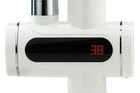 Проточный водонагреватель с LCD экраном 3 кВт нагрев до 60 градусов