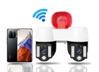Высокопроизводительная камера видеонаблюдения V380pro 4 МП x10 водонепроницаемая ночное видение