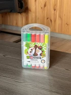 Акварельные маркеры 6 цветов Water Brush