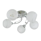 Люстра потолочная на 5 плафонов LK-691S/5 E27 CH Brille 24-434