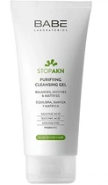 Очищаючий гель для жирної та проблемної шкіри - Babe Laboratorios Stop AKN Microbiome Care 200ml