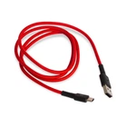 Кабель Xiaomi USB-C Braided SJX10ZM нейлоновый красный 1 метр