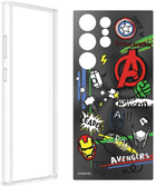 Etui Samsung Marvel Back Plate do Samsung Galaxy S23 Ultra Black (GP-TOS918HICBW)