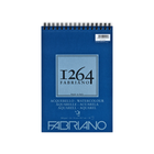 Альбом для акварелі на пружині Fabriano 1264 25% бавовни A4 (21х29.7см) 300 г/м2 30 арк. середнє зерно