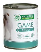 Влажный корм для собак Nature's Protection Adult Game с мясом дичи