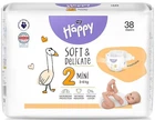 Детские подгузники 3-6 кг, размер 2 Mini, 38 шт - Bella Baby Happy Soft & Delicate 38шт (1274134-31845841)