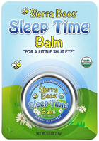 Органічний бальзам для спокійного сну "Лаванда та ромашка" - Sierra Bees Sleep Time Balm Lavender & Chamomile 17g.