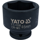Головка торцева ударна YATO шестигранна 3/4" 46 мм (YT-1096)