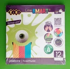Пластилін 12 кольорів 240г SMART Line (ZB.6224). ZiBi