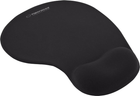 Podkładka pod mysz Esperanza Gel Mouse Pad Black (EA137K)