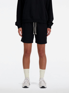 Spodenki sportowe damskie krótkie New Balance Athletics WS41508 S Czarne (197375376158)