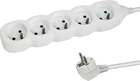 Мережевий фільтр Esperanza 5 розетки 1.5 м White (ELK207W)