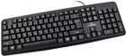 Klawiatura przewodowa Titanium Standard TK101 USB Black (TK101BG)