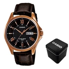Мужские часы Casio MTP-1384L-1A Розовое золото ( AT1141-0391 )