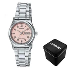 Женские часы Casio LTP-V006D-4B Серебристые ( AT1141-0409 )