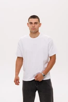Мужская футболка Oversize Наталюкс 3XL белый (4113633200061)