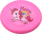 Літаючий диск Frisbee LEAN Toys Єдиноріг 20 см 17516 Pink (5905991003656)