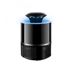 Пастка знищувача для комарів Mosquito Killer Lamp працює від USB чорна