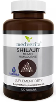 Naturalny suplement diety Medverita Shilajit mumio 120 kapsułek (5900718340311)
