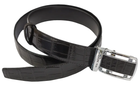 Ремень из кожи крокодила Ekzotic Leather Черный (crb09_1)