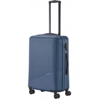 Чемодан пластиковый среднего размера М синий Travelite Bali TL072348-25
