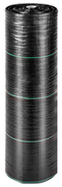 Агротканина садова Plonos + 100 булавок 1.6 м x 100 м 90 г/м2 Чорна (5903890629083)