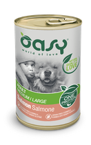 Вологий корм для собак Oasy OAP Adult Medium/Large з лососем