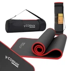 Коврик спортивный Cornix NBR 183 x 61 x 1 cм для йоги и фитнеса XR-0094 Black/Red
