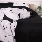 Простынь MirSon Бязь 17-4849 White bear 220x240 см (2200009583964)