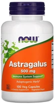 Натуральна добавка Now Foods Астрагал Astragalus 500 мг Капсули