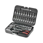 Набор инструментов 46 ед. storm, 1/4", Сr-v Intertool (ET-8046)
