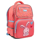 Школьный рюкзак 1Вересня полукаркасный S-105 Pretty коралловый