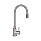 Змішувач для кухні з гнучким виливом Lidz Aria 015F3, Grey (k35) LDARI015F3GRE43363