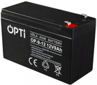 Акумуляторна батарея Volt Polska AGM OPTI 12V 9 Ah (6AKUV009AG)