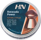 Пули пневматические H&N Baracuda Power. Кал. 4.5 мм. Вес - 0.69 г
