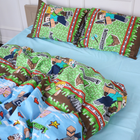 Комплект дитячої постільної білизни MirSon 143 x 210 см Kids Time 17-0571 -1 Minecraft War Бязь (2200008770495)