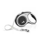 Рулетка Flexi New Comfort M, лента 5 м, черный
