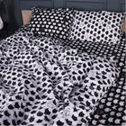 Комплект постельного белья MirSon Полуторный 143х210 см 17-0673 Monochrome Meows Бязь (2200010184495)