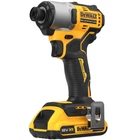 Шурупокрут акумуляторний DeWALT 192Нм 18В XR Li-lon 1 швидкість ударний +2 акумулятора (DCF840D2T)