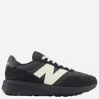 Чоловічі кросівки New Balance 370 U370PB 40.5 Чорні з білим (197967981104)