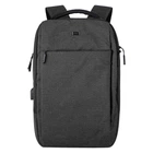 Рюкзак для ноутбука 2E City Melange 17" нейлон с USB интерфейсом 34.5 х 48.5 х 16.5 см 23л Черный (2E-BPN9267BK)